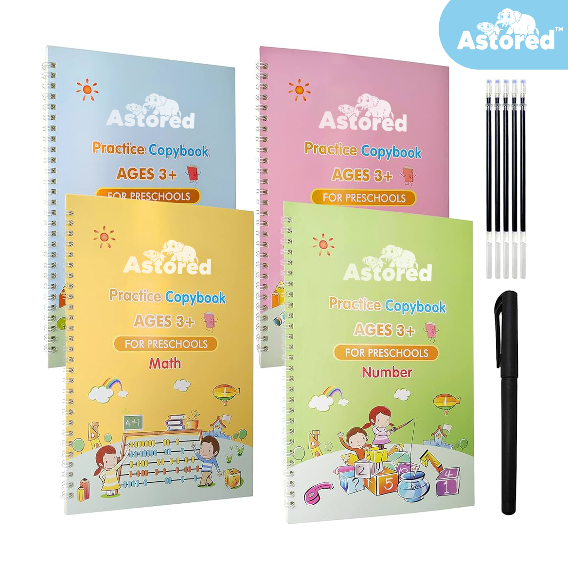 Astored™ Magic Reusable Copybook