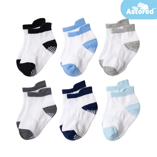 Anti-Slip Socks (6 Pack)